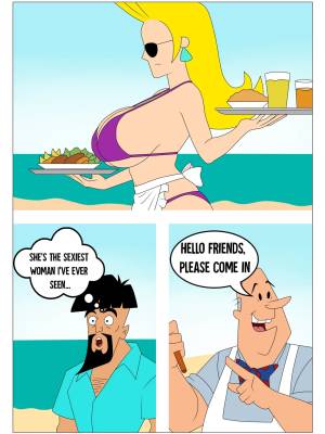 Sun, Beach And a Blond Porn Comics english 39