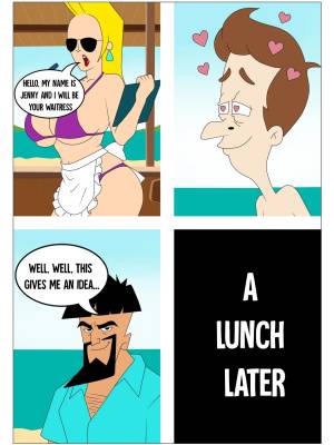 Sun, Beach And a Blond Porn Comics english 40