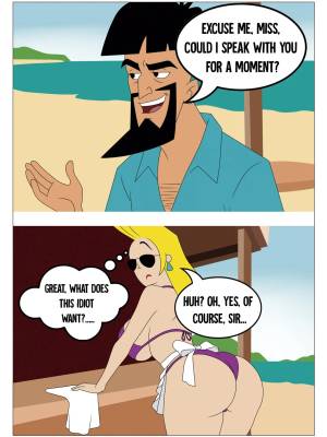 Sun, Beach And a Blond Porn Comics english 41