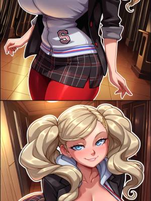 AI Generated:Anne Takamaki By RAMPA69 Porn Comics english 03