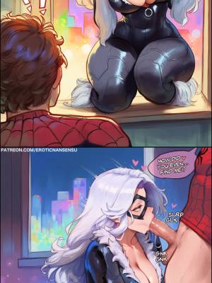 AI Generated: Black Cat By EroticNansensu Porn Comics english 02