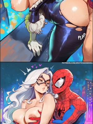 AI Generated: Black Cat By EroticNansensu Porn Comics english 12