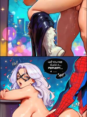 AI Generated: Black Cat By EroticNansensu Porn Comics english 14