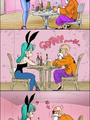 AI Generated: Bulma X Roshi Porn Comics english 02