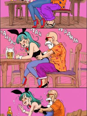 AI Generated: Bulma X Roshi Porn Comics english 05