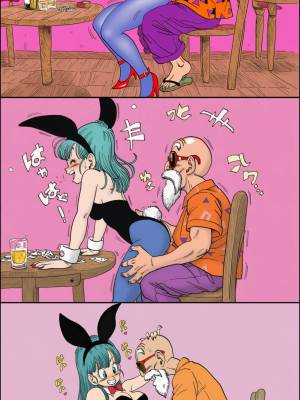 AI Generated: Bulma X Roshi Porn Comics english 06