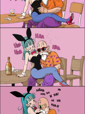 AI Generated: Bulma X Roshi Porn Comics english 07