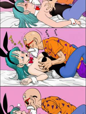 AI Generated: Bulma X Roshi Porn Comics english 14