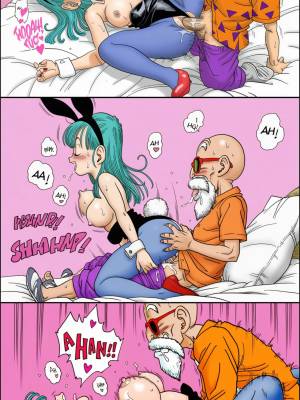 AI Generated: Bulma X Roshi Porn Comics english 24