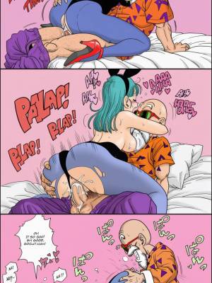 AI Generated: Bulma X Roshi Porn Comics english 33
