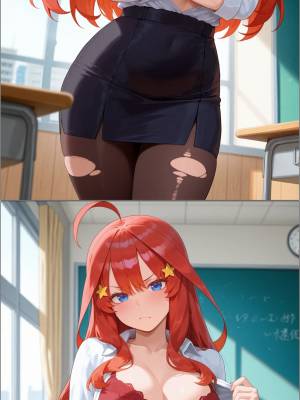 AI Generated: Itsuki Nakano By ReikArts Porn Comics english 08