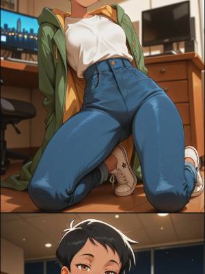 AI Generated: Lois Lane By Revy Neon Porn Comics english 02