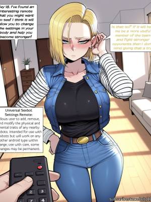 Android 18 Bimboification Remote