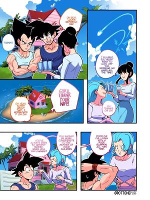 Bulma x Goku By OttonePuff Porn Comics english 02