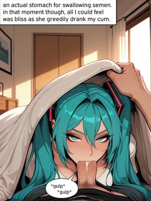 Living With a Hatsune Miku Sex Bot Porn Comics english 11