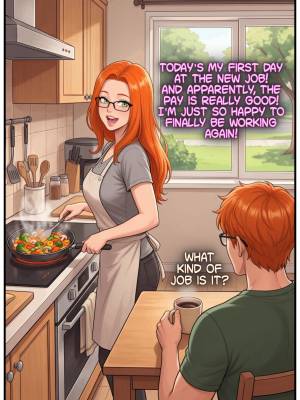 MY MOM FOUND A JOB ONLINE: A Promising Start Porn Comics english 02