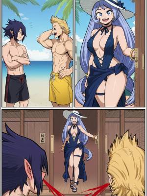 Nejire Hado: The Big Three's holiday