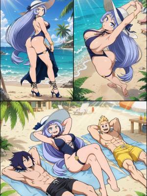 Nejire Hado: The Big Three's holiday Porn Comics english 07