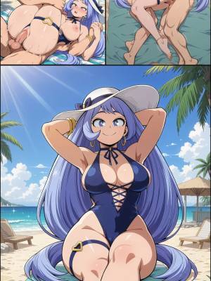 Nejire Hado: The Big Three's holiday Porn Comics english 24