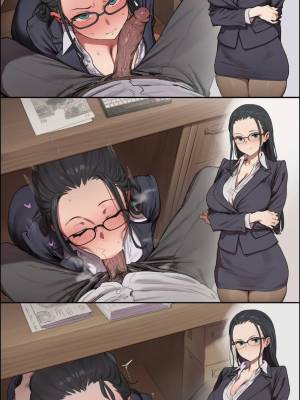 Nico Robin In Office Life Porn Comics english 07