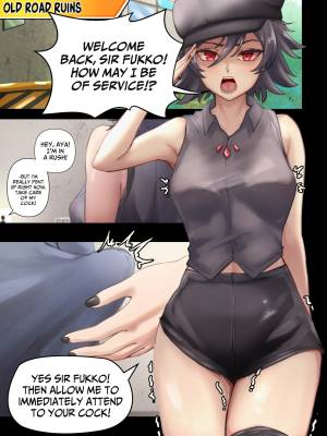 Quick Stop Cumdump Spot: Aya's Sexual Relief Service Porn Comics english 02