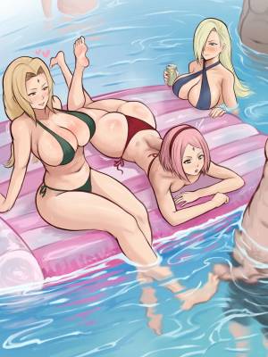 Summer: Tsunade, Sakura & Ino