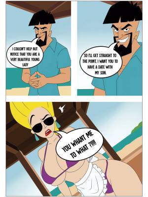 Sun, Beach And a Blond Porn Comics english 42