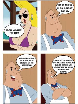 Sun, Beach And a Blond Porn Comics english 46
