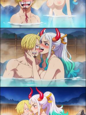 Yamato X Sanji: Consensual Porn Comics english 12