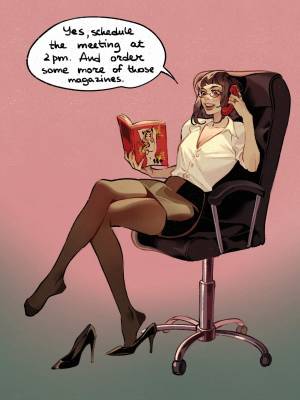Zoemira Office AU Porn Comics english 20