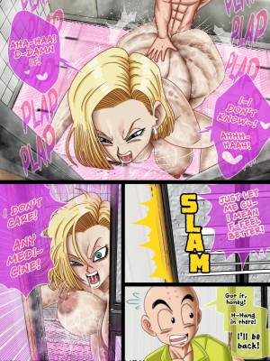 A Normal Bath: Android 18 x Goten Porn Comics english 14