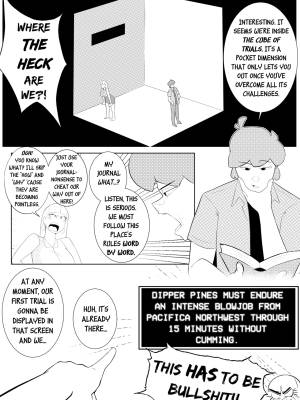 A Test Of Guts! Black And White