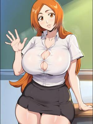 AI Generated: Orihime Inoue