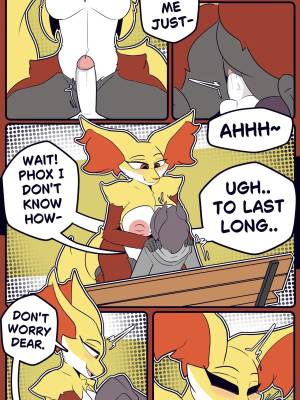 Delphox In The Park Porn Comics english 03