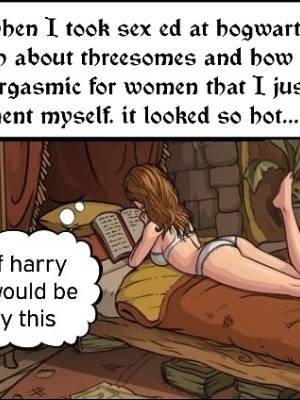 Hermione Granger Remembers The Good Old Days Porn Comics english 01