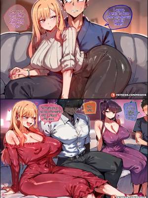Kitagawa Marin BBC Swinging Porn Comics english 04
