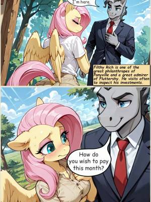 Lifted Tails Anthology #01: Fluttershy's Sweet Feathers Sanctuary Porn Comics english 05