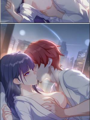 Raiden Mei And Captain In Hotel Porn Comics english 14