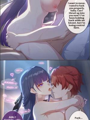 Raiden Mei And Captain In Hotel Porn Comics english 38