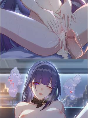Raiden Mei And Captain In Hotel Porn Comics english 47