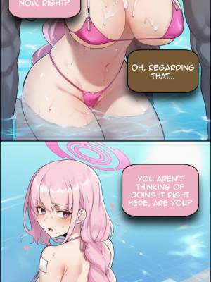 SURPRISE AT THE POOL Porn Comics english 13