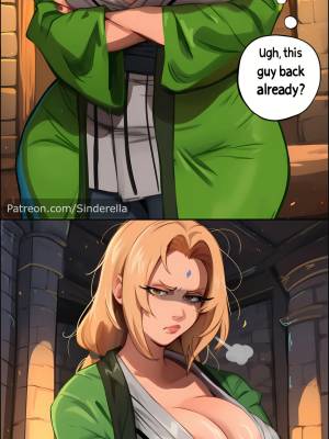 TSUNADE NEGOTIATES WITH THE HIDDEN CLOUD VILLAGE Porn Comics english 02