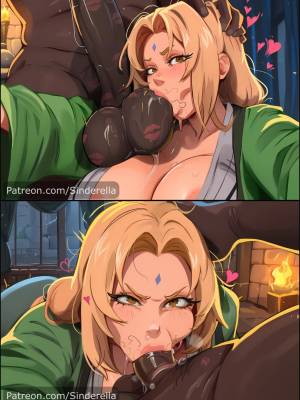 TSUNADE NEGOTIATES WITH THE HIDDEN CLOUD VILLAGE Porn Comics english 14