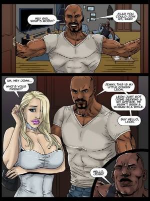 Two Hot Blondes Submit To Big Black Cock Porn Comics english 06