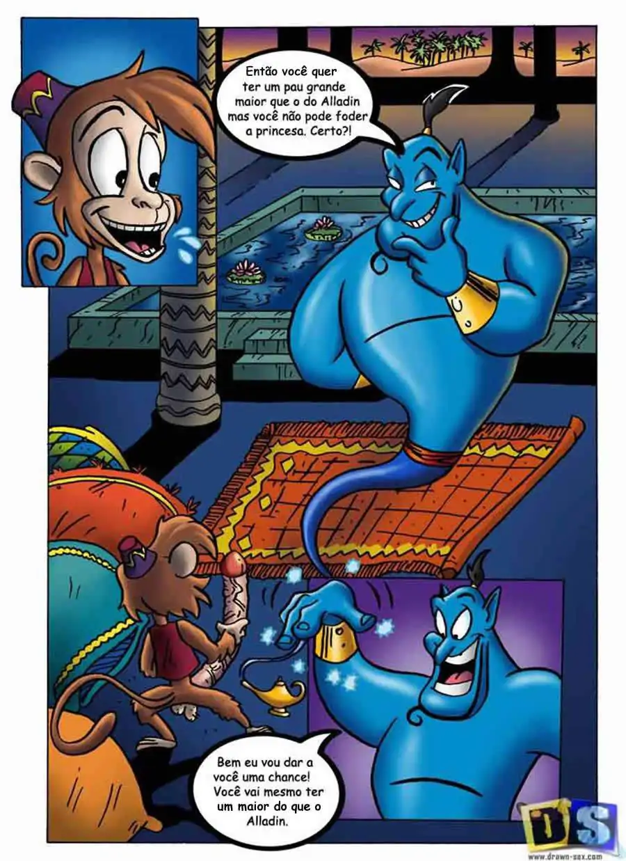 Aladdin: Incredible Transformation (Aladdin) - English - Porn Comic