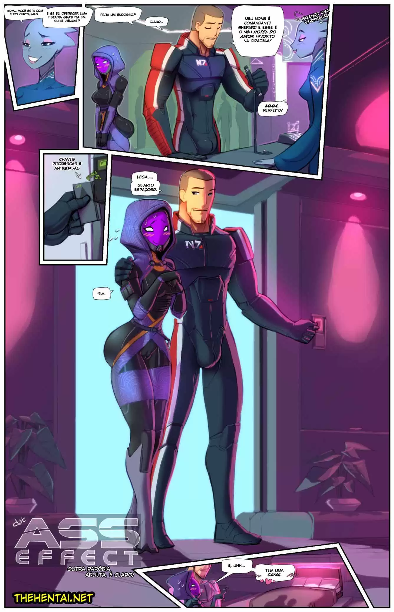 Dat Ass Effect (Mass Effect) [Fred Perry] - English - Porn Comic